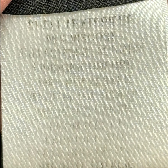 MILLY Graffiti Scribble Print Sheath Dress Black Blue Size 4 Cocktail Dress - Picture 15 of 15